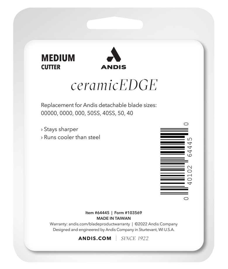 ANDIS CeramicEdge Detachable Blade Medium Cutter